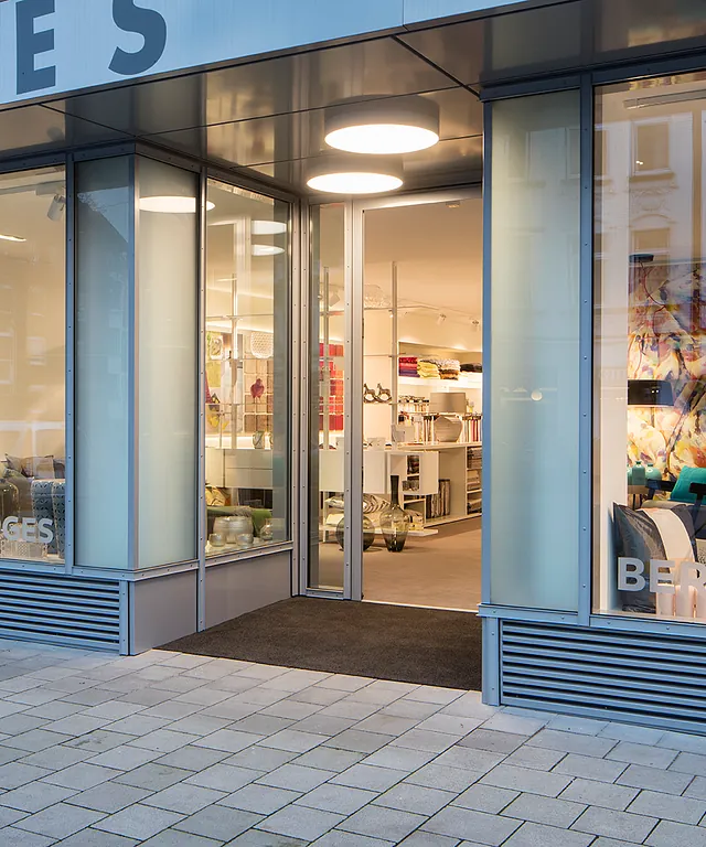 Ladengeschäft Aussenansicht